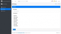 Laravel  AdminLTE3 With User Roles And Permissions Screenshot 2