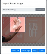 Crop And Rotate Image - PHP Script Screenshot 2