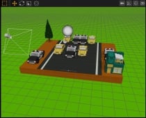 Balls Vs Cop Car Buildbox 3D Template Screenshot 5