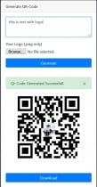 QR-code generator PHP Screenshot 3