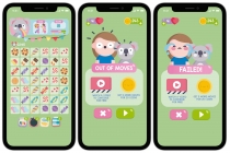 Candies Crush Match 3 Game Assets Screenshot 6