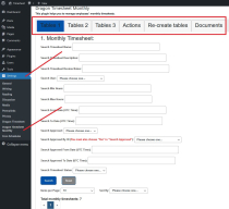 Timesheet Management System WordPress Plugin Screenshot 5