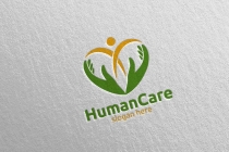 Health Care and heart Logo Design Screenshot 1