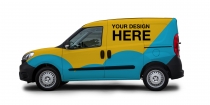 Fiat Doblo Cargo Van Mockup Screenshot 1