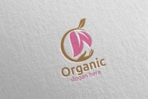 Natural And Organic Logo Design Template Screenshot 2