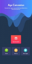 Age Calculator - Android Source Cod Screenshot 2