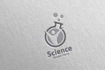 Science And Research Lab Logo Design Screenshot 3