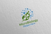 Micro Science And Research Lab Logo Design Screenshot 2