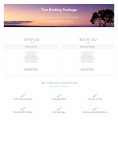 Flat Hosting Cart - WHMCS Order Form Template Screenshot 3