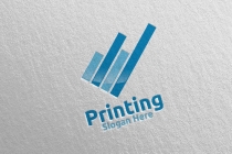 Digital Printing Company Logo Design Screenshot 1