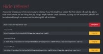Anonymizer - Referer Hider NodeJS Screenshot 3