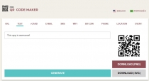 Qr Code Generator - React App Screenshot 2