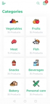 Ion Grocery - Ionic 5 Online Grocery App UI Theme Screenshot 1