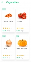 Ion Grocery - Ionic 5 Online Grocery App UI Theme Screenshot 4