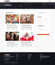 Evanto - Event HTML Website Template Screenshot 2