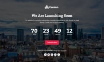 Comion - Multipurpose Coming Soon HTML Template Screenshot 1