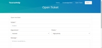 TaurusHelp - Helpdesk Ticketing System Screenshot 2