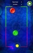 Neon Air Hockey - Unity Project Screenshot 4