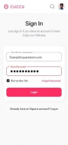 Cucu Login And Signup UI Kit Screenshot 2