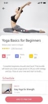 Yoga Fitness - Android Studio UI Kit Screenshot 4