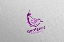 Fairy Botanical Gardener Logo Design Screenshot 2