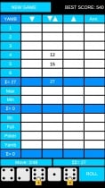 Yamb dice game - Unity source code Screenshot 2