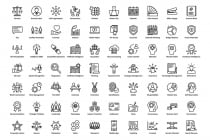 1275 Business Startup Line Vector Icons Screenshot 8