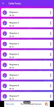 Set Caller Tune - Android Source Code Screenshot 5