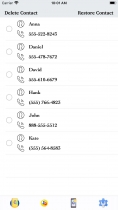 Contact Manager - iOS Source Code Screenshot 5
