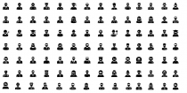 400+ Professional Avatar Wearing mask Vector Icons Screenshot 3