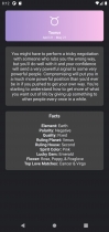 Daily Horoscopes - Android App Source Code Screenshot 8