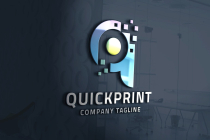 Quick Print Letter QP Logo Screenshot 1