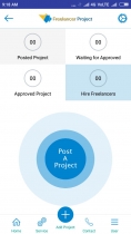 Freelancer App Design UI KIT Android Source Code Screenshot 9