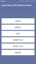 Music Player PDF Word Excel Android Source Code Screenshot 2