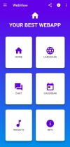 Webview Web App - Android Source Code Screenshot 1