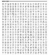 990 Outline Icons Screenshot 2