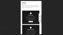 Responsive Personal Portfolio Website Using HTML  Screenshot 7