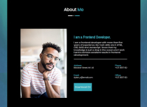 Portfolix - Portfolio And Resume Web Template Screenshot 1