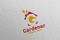 Letter G Gardener Logo Design Screenshot 1