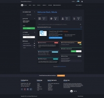 Larw Hosting WHMCS Template Screenshot 2