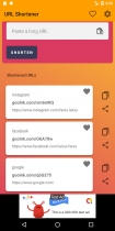 URL Shortener - Android Source Code Screenshot 3