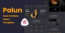 Palun - Personal Portfolio React JS Template Screenshot 1