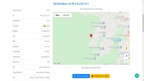IPLocator - IP Location Finder PHP Script Screenshot 3
