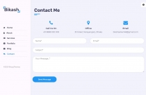 Bikash – Creative Personal Portfolio Template Screenshot 21
