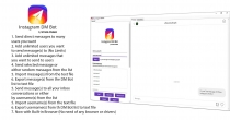 Instagram DM Bot .NET Screenshot 1