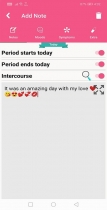 Android Period Tracker for Women - Period Calendar Screenshot 42