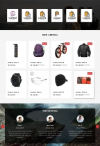 Shopify Adventure Sports Theme Screenshot 3