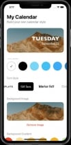 Calendar Widget - iOS 14 Widget App Source Code Screenshot 3