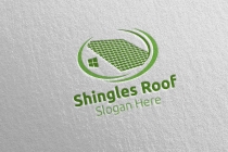 Real estate Shingles Roofing Logo Screenshot 2