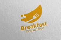 Breakfast Fast Food Delivery Logo Screenshot 2